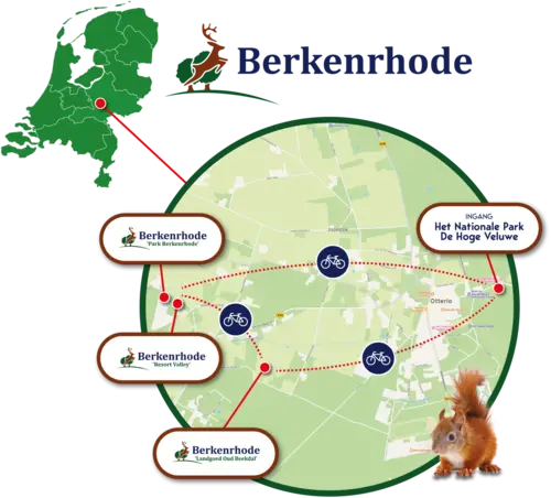 Vakantiehuis in het bos: Park Berkenrhode in Veluwe