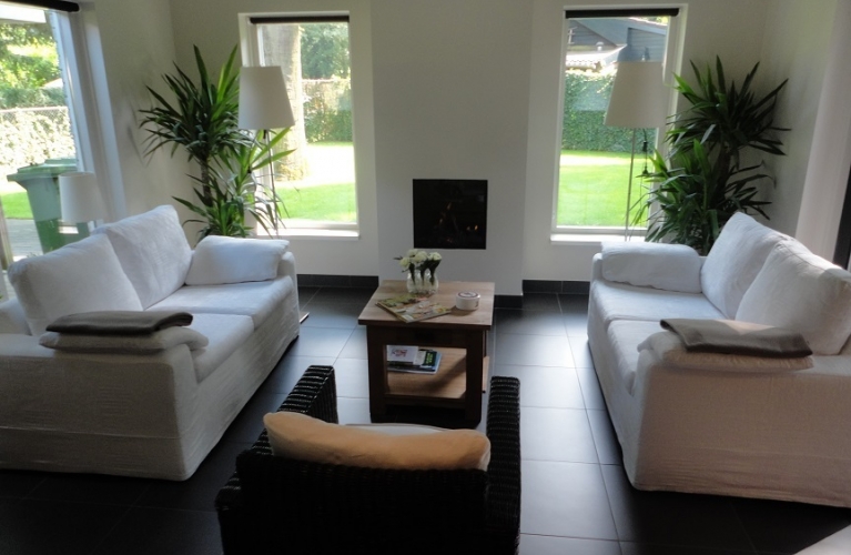 Slaapkamer van het vakantiehuis in Garderen