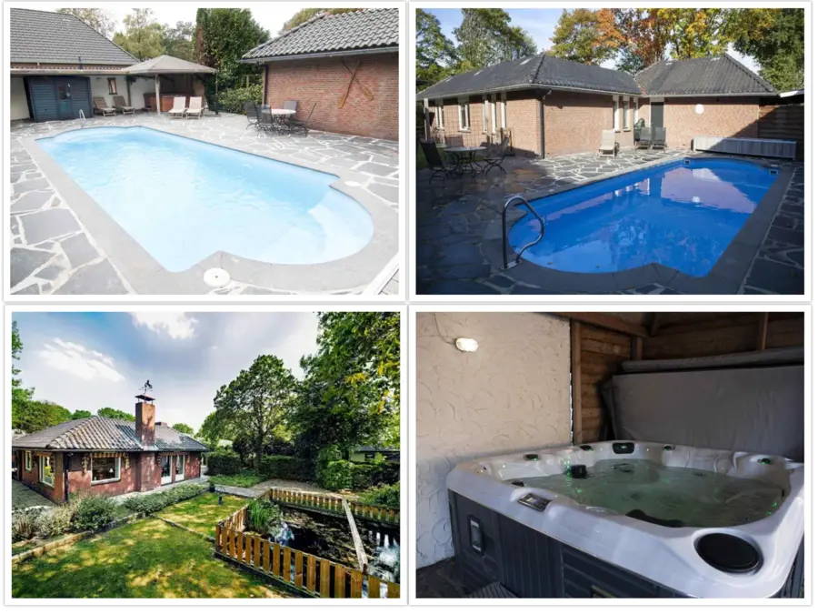 Voorkant luxe villa Voorthuizen