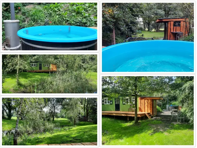 Knus Natuurhuisje met Hottub in Harfsen in Gelderland, Harfsen