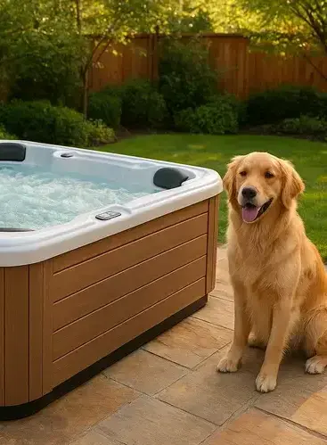 b&b met hond en jacuzzi