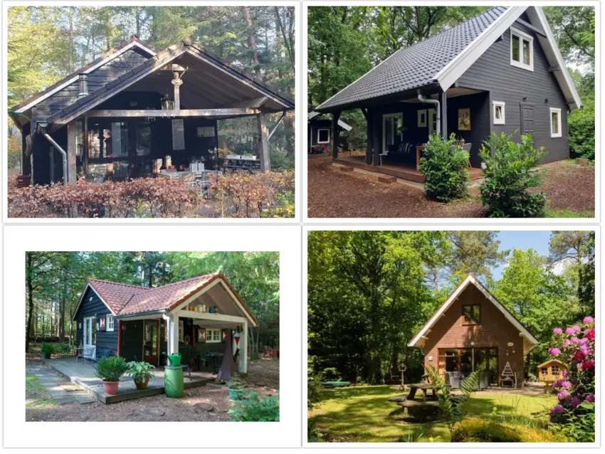 Vakantiehuisjes op bospark de vliegden emst