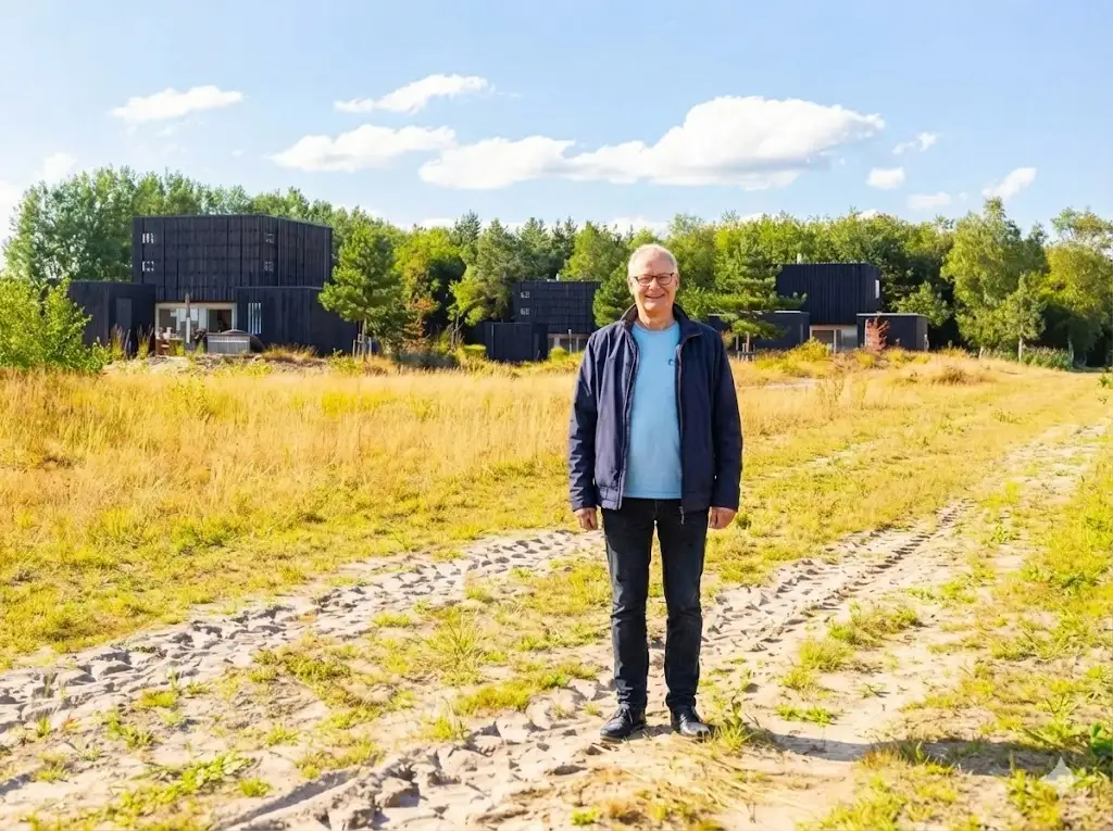 Aanzicht huisje - Particulier vakantiehuis aan het water in Drenthe, Wapserveen